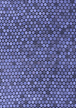 Abstract Blue Modern Rug, abs4541blu