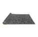 Sideview of Abstract Gray Modern Rug, abs4541gry