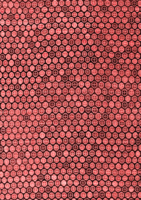 Abstract Red Modern Rug, abs4541red