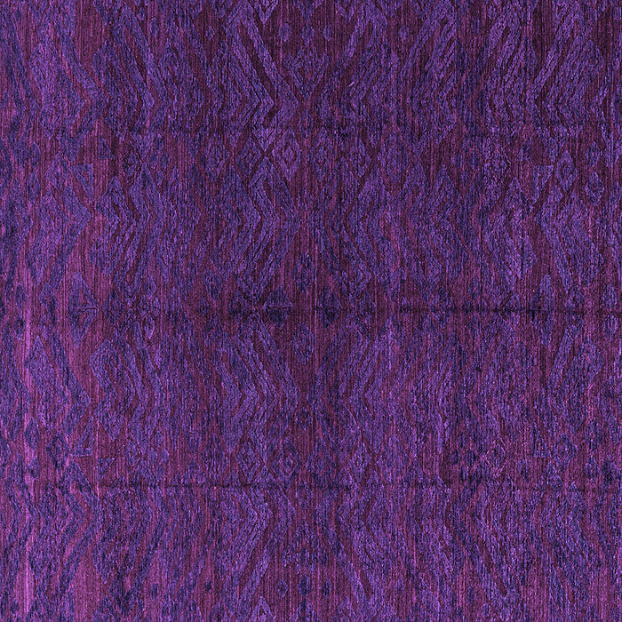 Square Machine Washable Abstract Purple Modern Area Rugs, wshabs4542pur