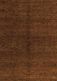 Abstract Orange Modern Rug, abs4542org