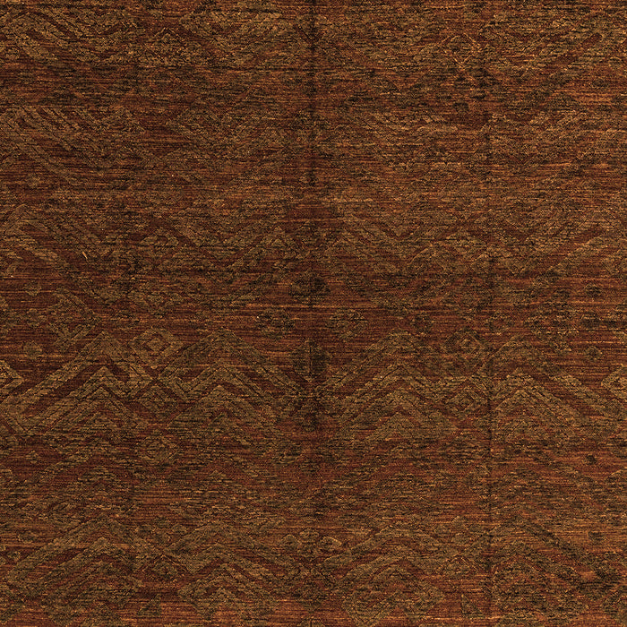 Abstract Orange Modern Rug, abs4542org