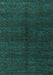 Abstract Turquoise Modern Rug, abs4542turq