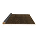 Sideview of Abstract Brown Modern Rug, abs4542brn