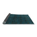 Sideview of Abstract Light Blue Modern Rug, abs4542lblu