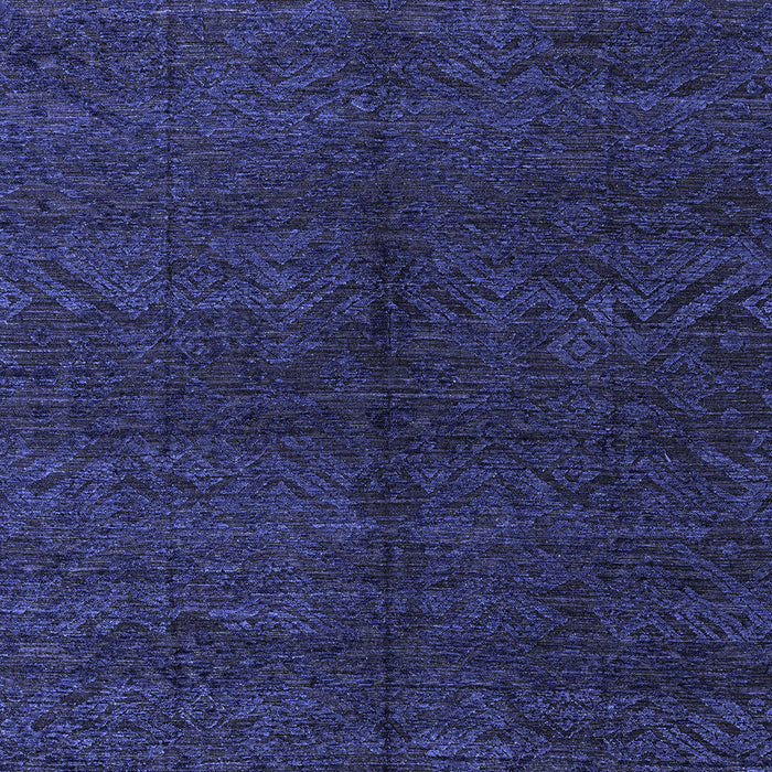 Machine Washable Abstract Blue Modern Rug, wshabs4542blu