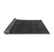 Sideview of Abstract Gray Modern Rug, abs4542gry