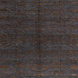 Square Abstract Gray Modern Rug, abs4542