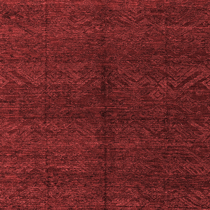 Machine Washable Abstract Red Modern Rug, wshabs4542red