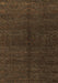 Abstract Brown Modern Rug, abs4542brn