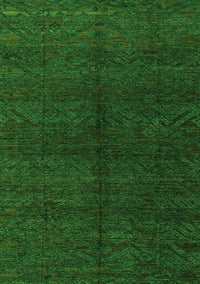 Abstract Green Modern Rug, abs4542grn