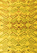 Abstract Yellow Modern Rug, abs4543yw