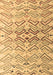 Abstract Brown Modern Rug, abs4543brn