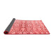 Abstract Red Modern Area Rugs