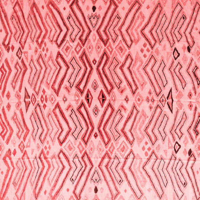 Abstract Red Modern Rug, abs4543red