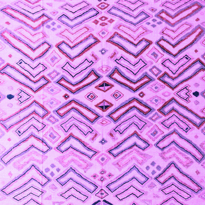 Machine Washable Abstract Purple Modern Area Rugs, wshabs4543pur