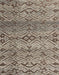 Abstract Coffee Brown Modern Rug, abs4544