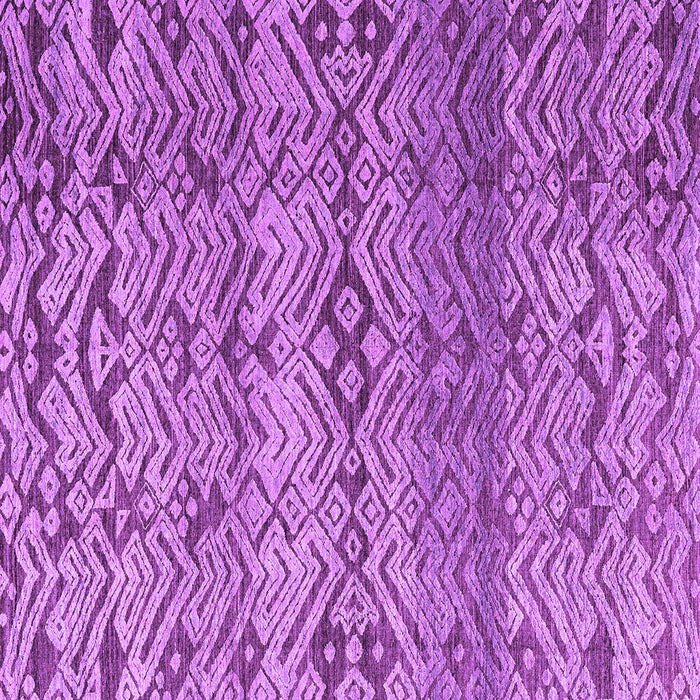 Square Machine Washable Abstract Purple Modern Area Rugs, wshabs4544pur