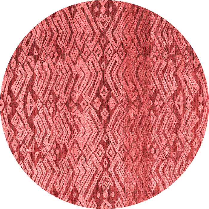 Machine Washable Abstract Red Modern Rug, wshabs4544red