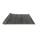 Sideview of Abstract Gray Modern Rug, abs4545gry