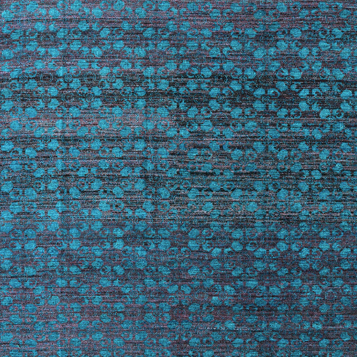 Machine Washable Abstract Light Blue Modern Rug, wshabs4545lblu