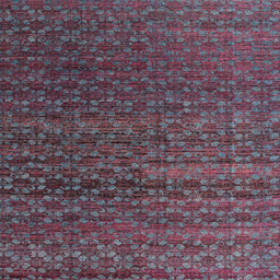 Square Abstract French Lilac Purple Modern Rug, abs4545