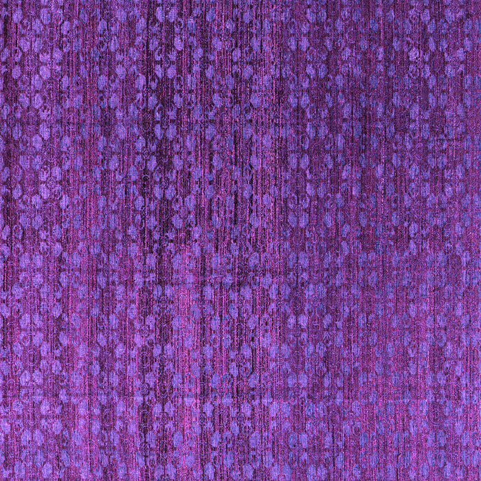 Square Abstract Purple Modern Rug, abs4545pur