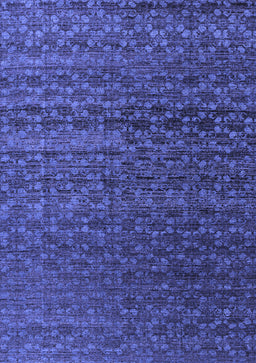 Abstract Blue Modern Rug, abs4545blu
