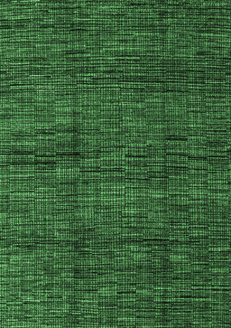 Abstract Emerald Green Modern Rug, abs4546emgrn