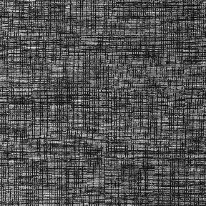 Square Machine Washable Abstract Gray Modern Rug, wshabs4546gry