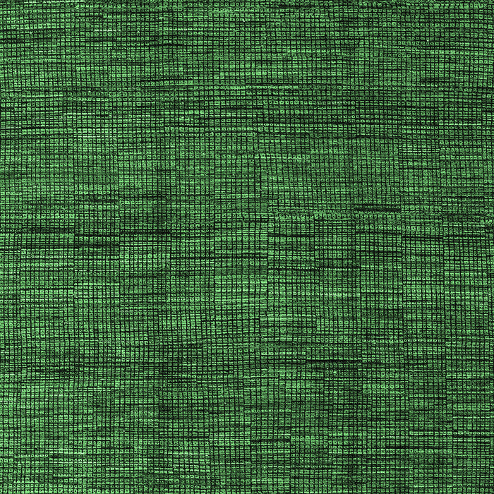 Square Machine Washable Abstract Emerald Green Modern Area Rugs, wshabs4546emgrn