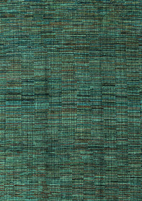 Abstract Turquoise Modern Rug, abs4546turq