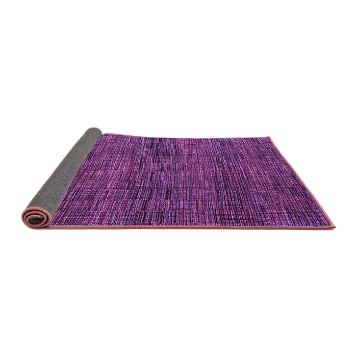 Sideview of Abstract Purple Modern Rug, abs4546pur