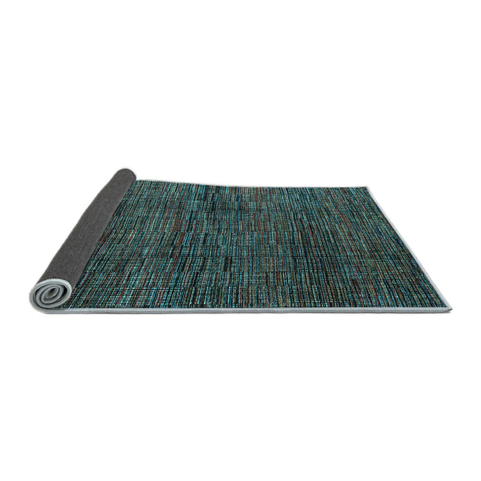 Sideview of Abstract Light Blue Modern Rug, abs4546lblu