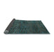 Sideview of Abstract Light Blue Modern Rug, abs4546lblu