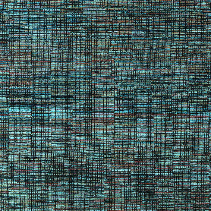 Abstract Light Blue Modern Rug, abs4546lblu