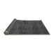 Sideview of Abstract Gray Modern Rug, abs4546gry