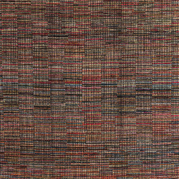 Abstract Red Modern Rug, abs4546