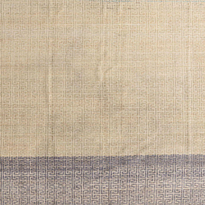 Square Abstract Camel Brown Solid Rug, abs4547