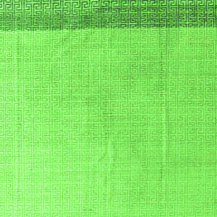 Solid Green Modern Rug, abs4547grn