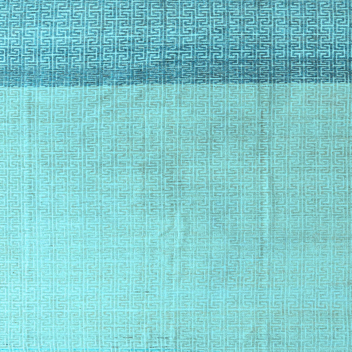 Square Machine Washable Solid Light Blue Modern Rug, wshabs4547lblu
