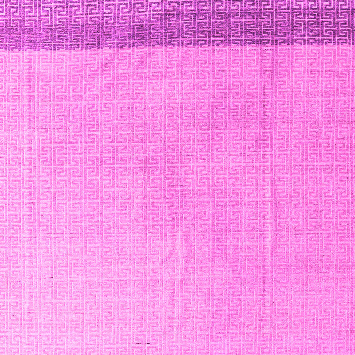 Machine Washable Solid Pink Modern Rug, wshabs4547pnk