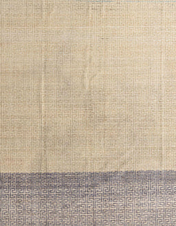 Machine Washable Abstract Camel Brown Rug, wshabs4547