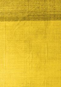 Solid Yellow Modern Rug, abs4547yw