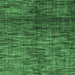 Square Machine Washable Abstract Emerald Green Modern Area Rugs, wshabs4548emgrn