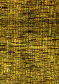 Abstract Yellow Modern Rug, abs4548yw