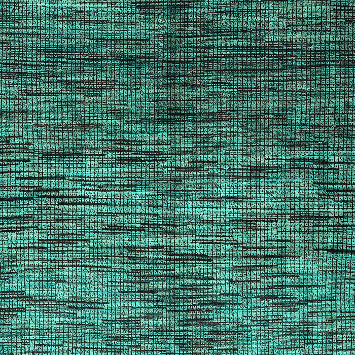 Machine Washable Abstract Turquoise Modern Area Rugs, wshabs4548turq