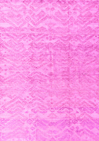 Solid Pink Modern Rug, abs4549pnk