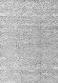 Solid Gray Modern Rug, abs4549gry