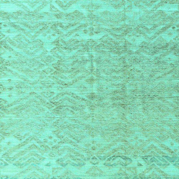 Solid Turquoise Modern Rug, abs4549turq